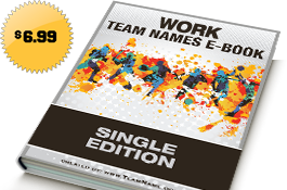 Amusing One Word Work Team Names