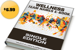 Clever Wellness Team Names That Start With G